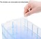 Craft Storage Organizer,Hot Wheels Case,Sewing Box,3-Tier Plastic Organizer Box with Dividers, Storage Containers for Organizing Art Supplies, Fuse Beads,Washi Tape, Kids Toy,Blue